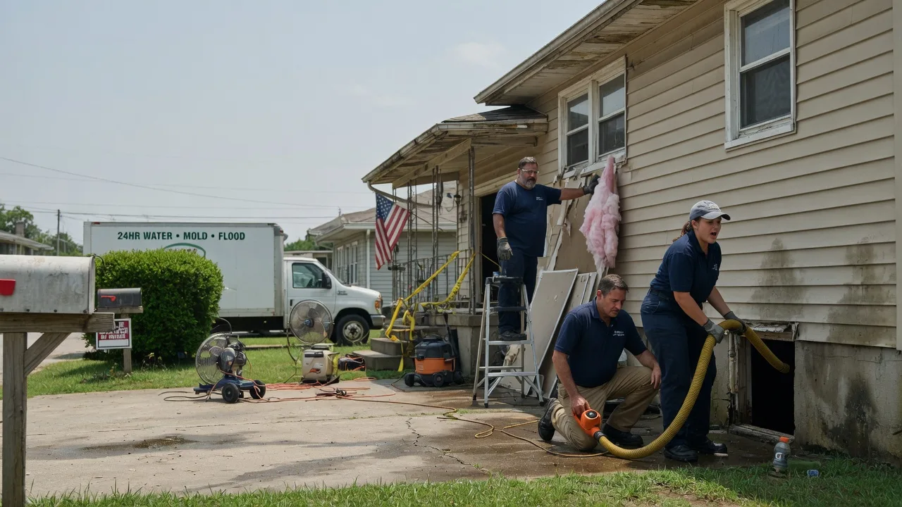 Water Damage Repair in Sharpes, FL near me